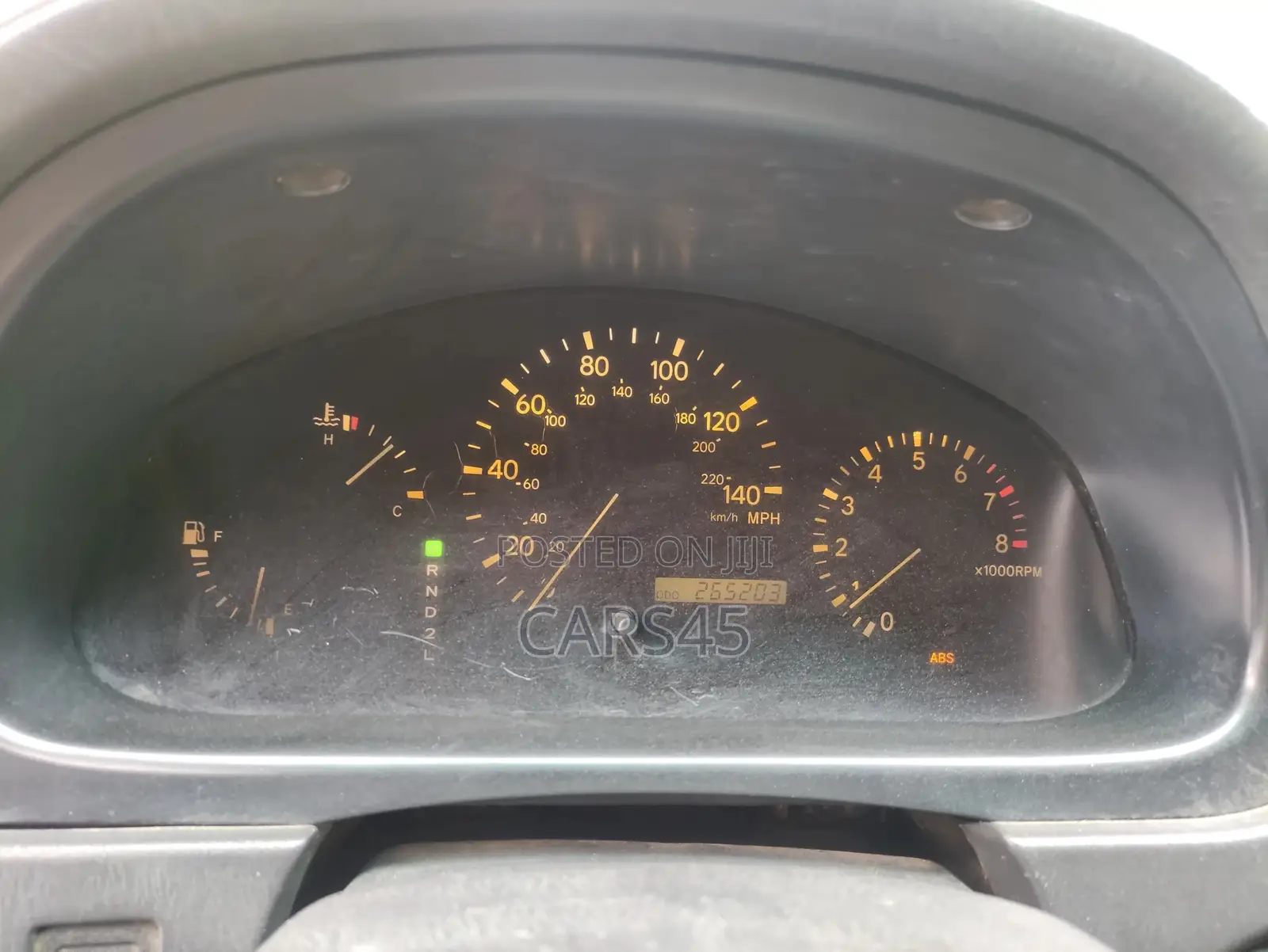 Lexus RX 2000 Silver