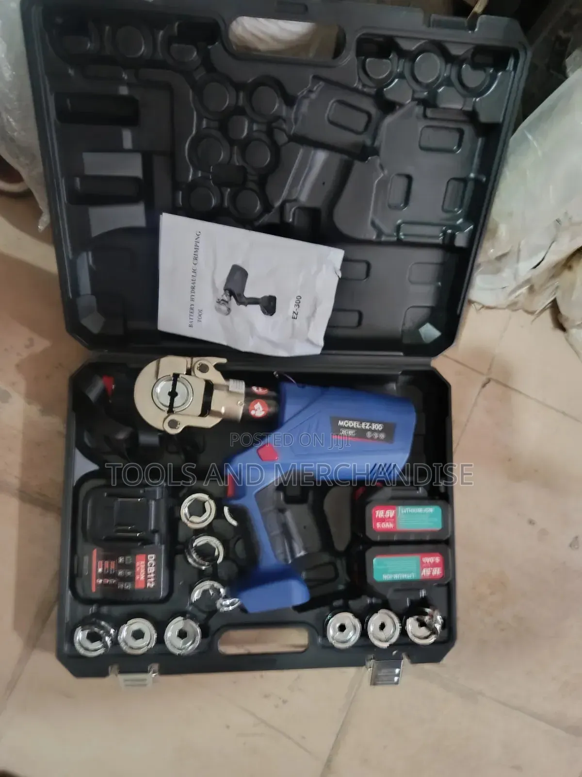 Cordless Cable Lugging Machine ( Crimping Tool)