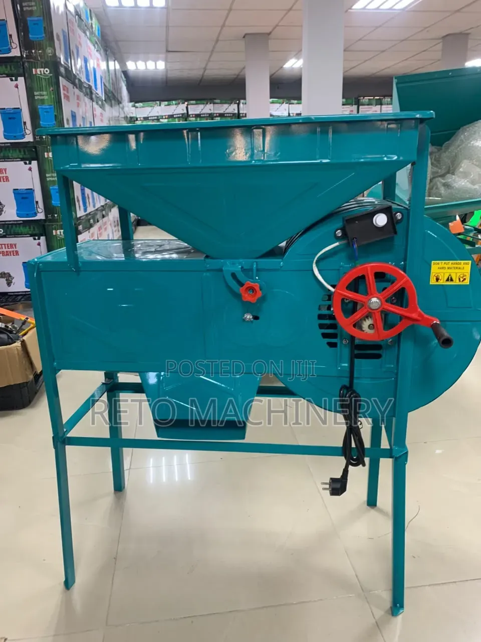 Winnower With Electric Motor