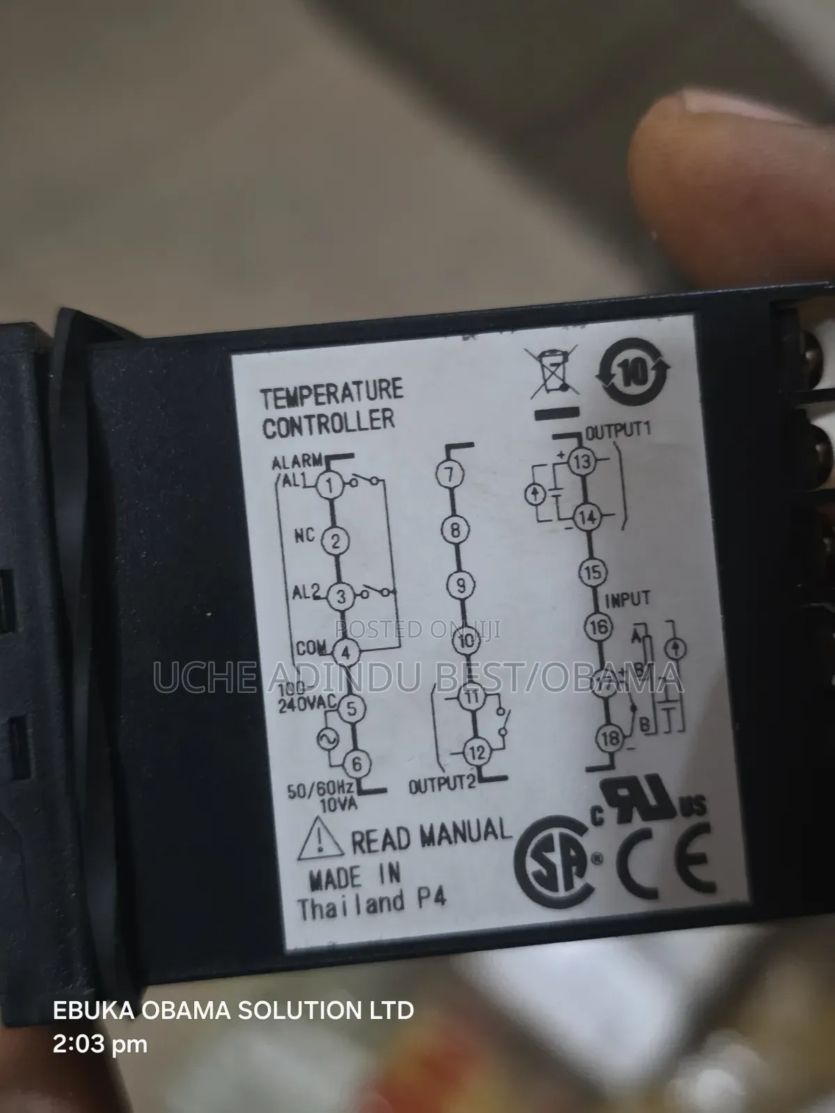 Fuji Temperature Controller for Transmitter Digtal