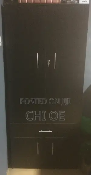 32 by 72 Inches Black Wardrobe