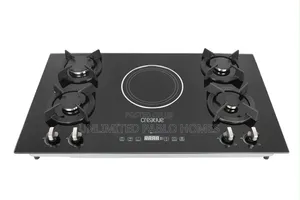 2 Gas and 1 Eletric Hybrid Built-in Cooker -Maxilon Italy