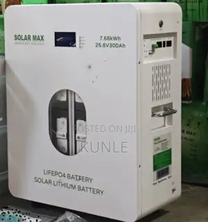 SOLARMAX 25.6V 300Ah 7.68kWh Lithium Solar Battery