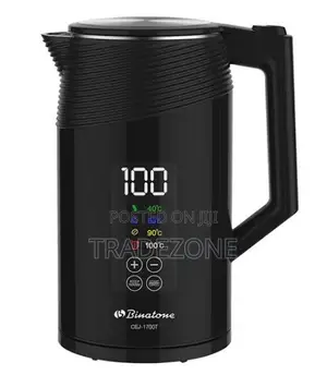 Binatone 1.7 Liters Electric Kettle With Digital Display | CEJ-1700T