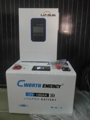 2kVA Inverter With 100A Lithium Battery Inverter and Battery Set-Up