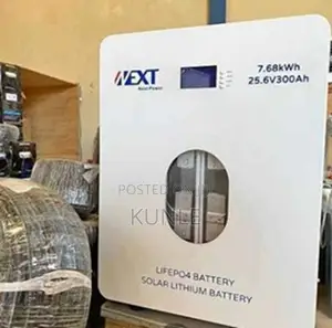 NEXT 25.6V 300Ah 7.68kWh Lithium Solar Battery