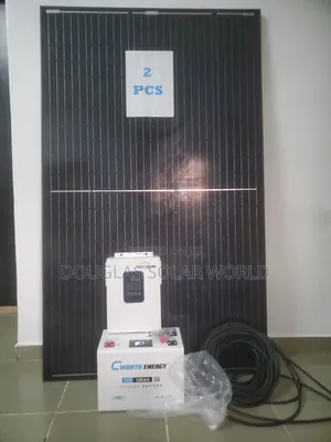 Complete 24V Solar Set-Up With 2 Unit of Mono Solar Panel