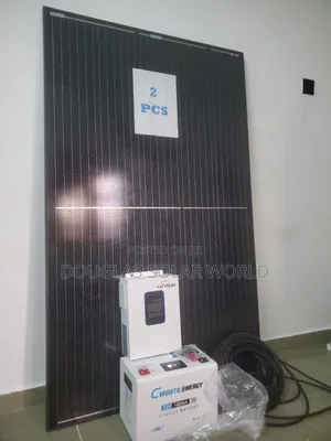 Complete 24V Solar Set-Up With 2 Unit of Mono Solar Panel