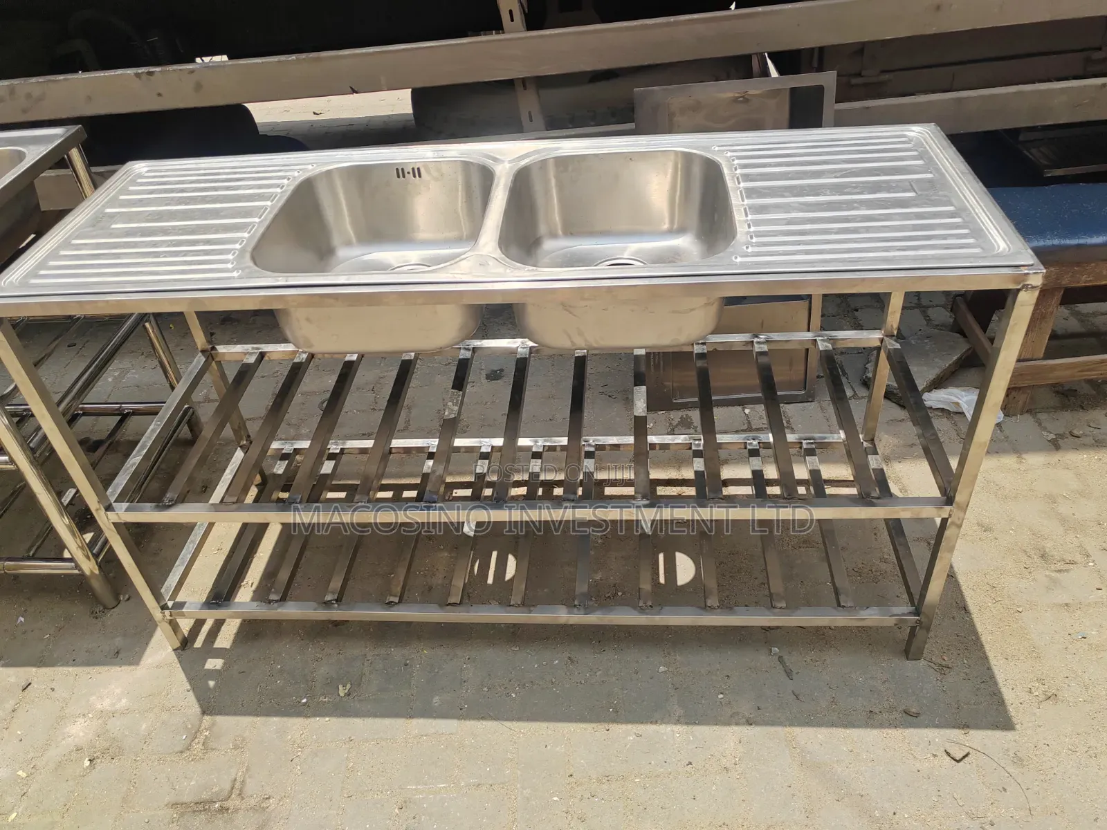 304 Stainless Industrial Sinks,