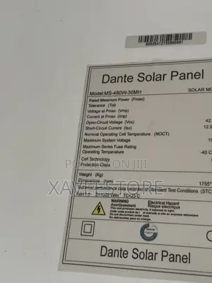 495 Watts Panel