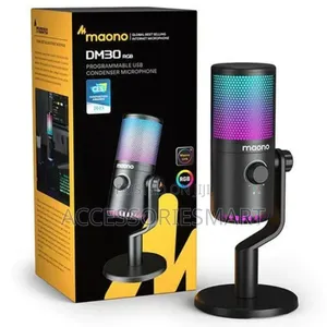 Maono Dm30 RGB Gaming USB Microphone,