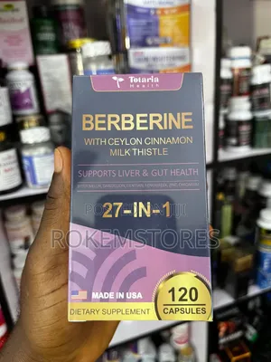 Berberine With Ceylon Cinnamon Milk Thistle