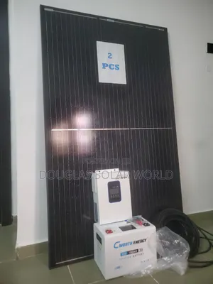 Complete 12V Solar Set-Up With 2 Unit of Mono Solar Panel