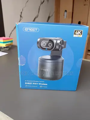 EMEET PIXY Wireless Webcam, AI-Powered Auto Tracking, Wireless
