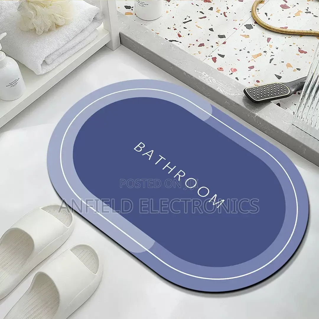 Water -Absorbent Bathroom Mat
