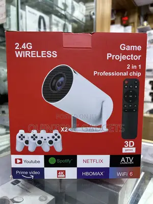 Ultra HD Game Projector 2 in 1 Professional Chip