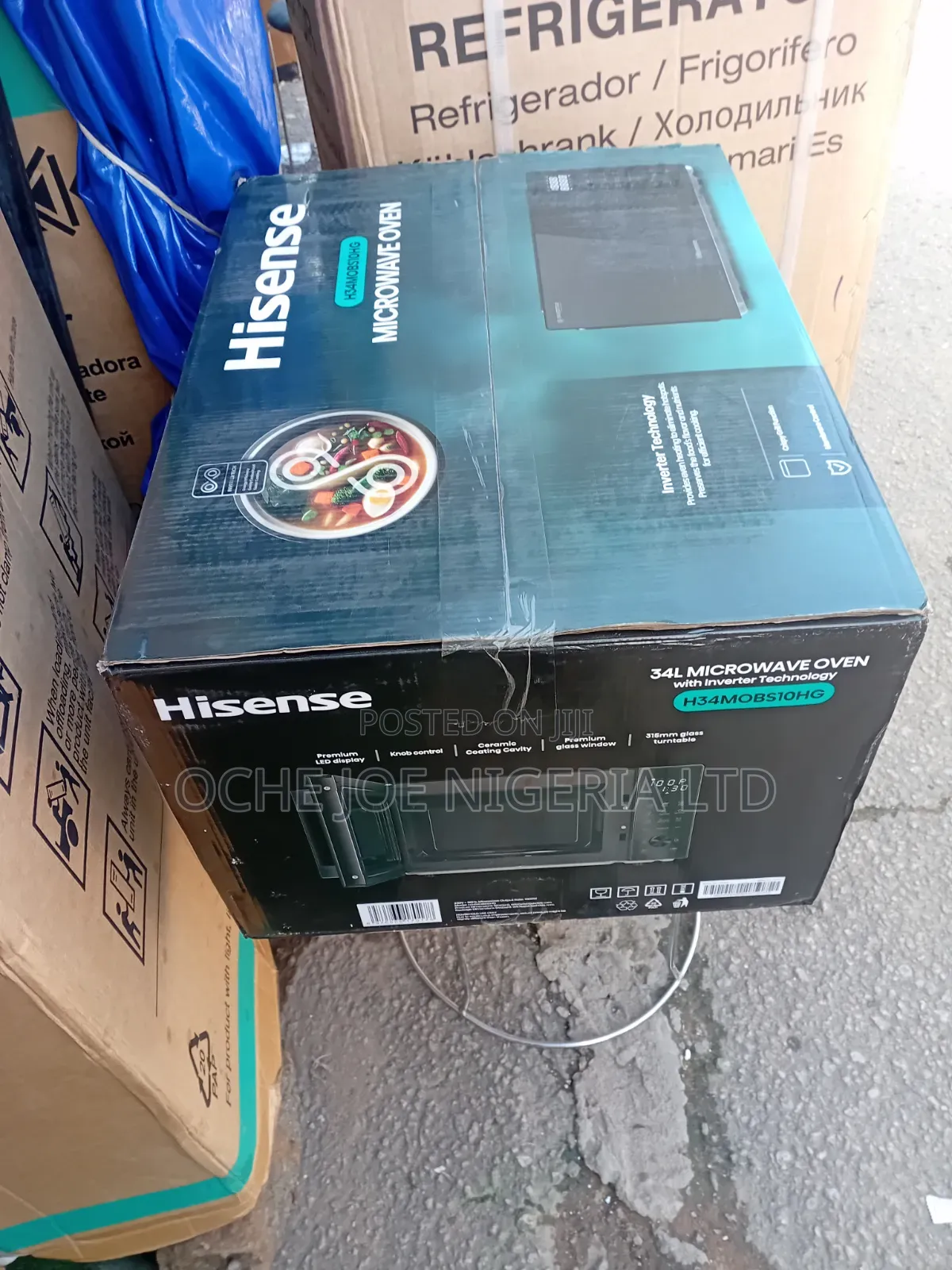 Hisense 34 Litres Inverter Microwave