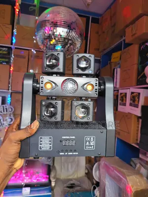 5 Eye Bee Lights With Laser and Strobe Display