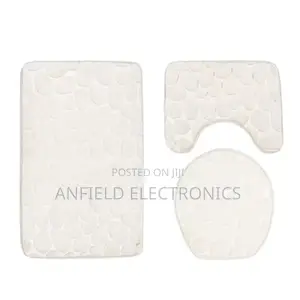 3-Piece Bathroom Floor Mat Set