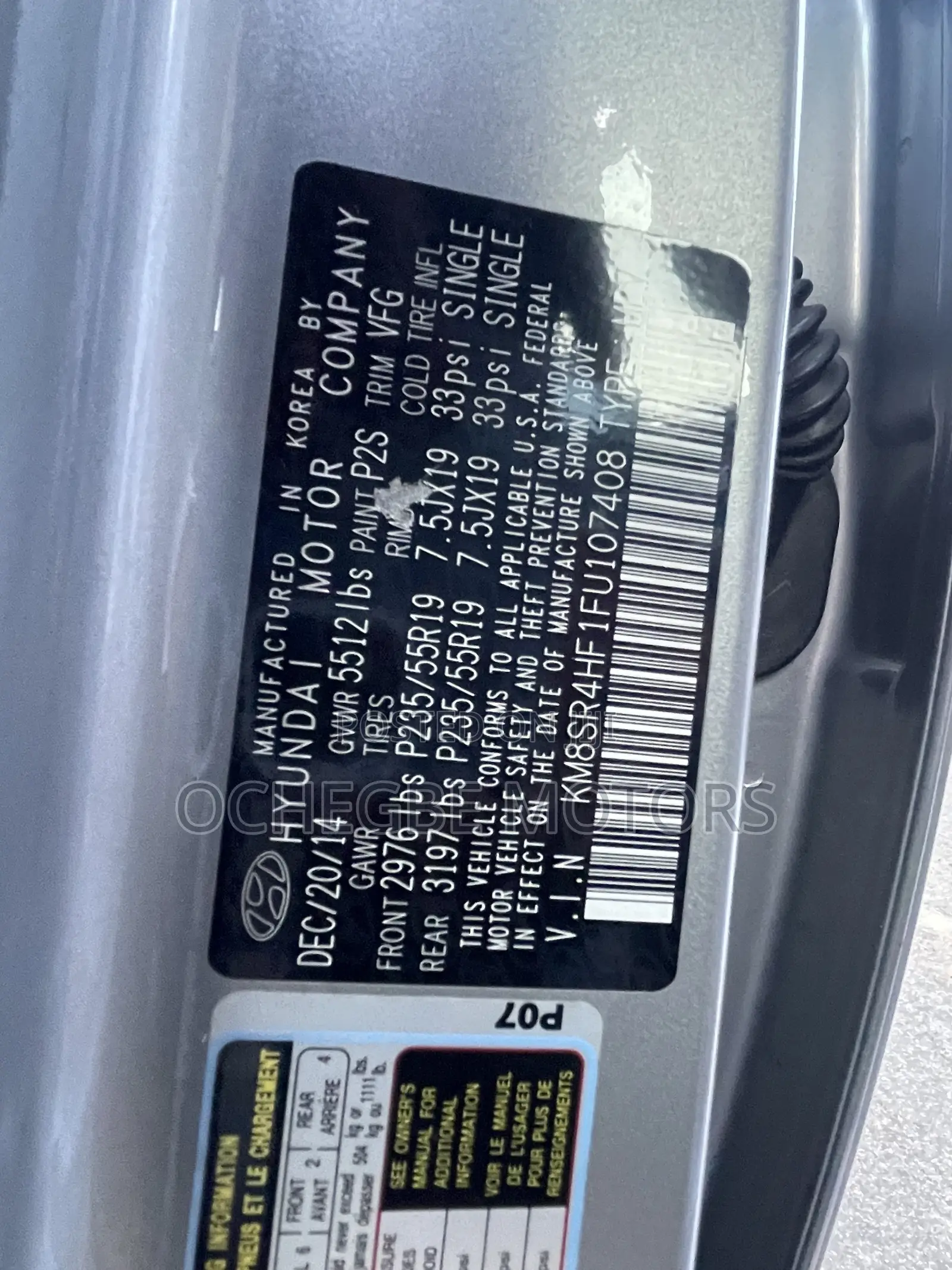 Hyundai Santa Fe 2015 Silver