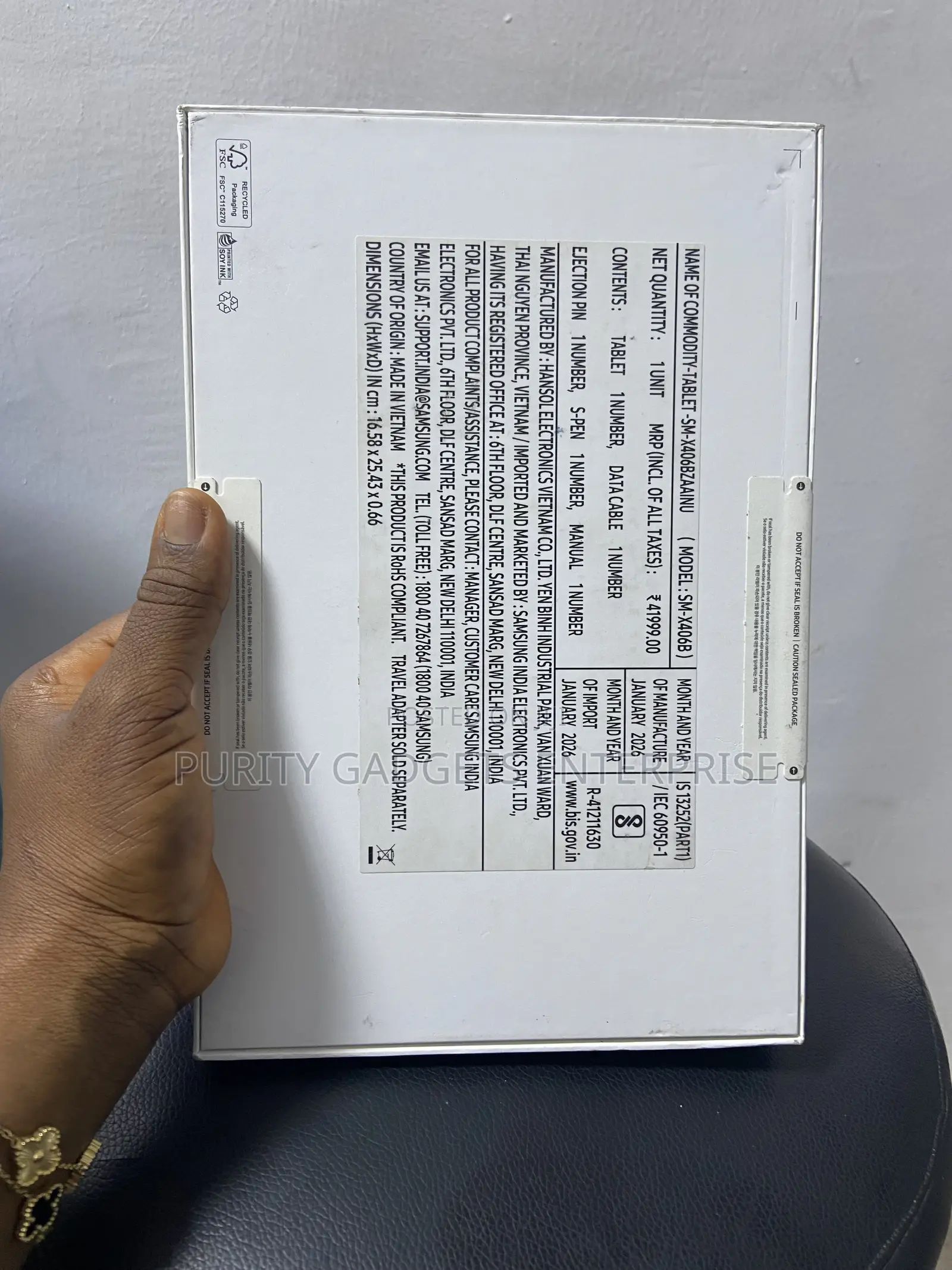 New Samsung Galaxy Tab S10 Lite 128 GB Silver