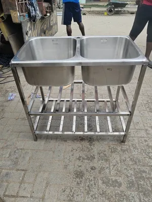 304 Stainless Steel, 2mm Thickness Industrial Sink.