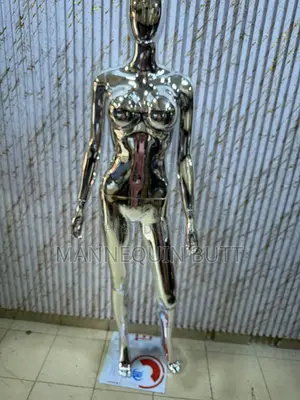 Complete Female Silver Mannequin