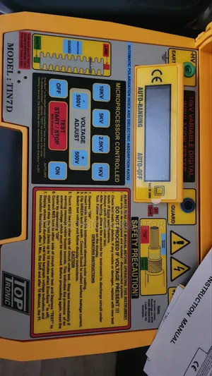Top Tronic 10kv Digital Variable High Voltage Insulation Tester