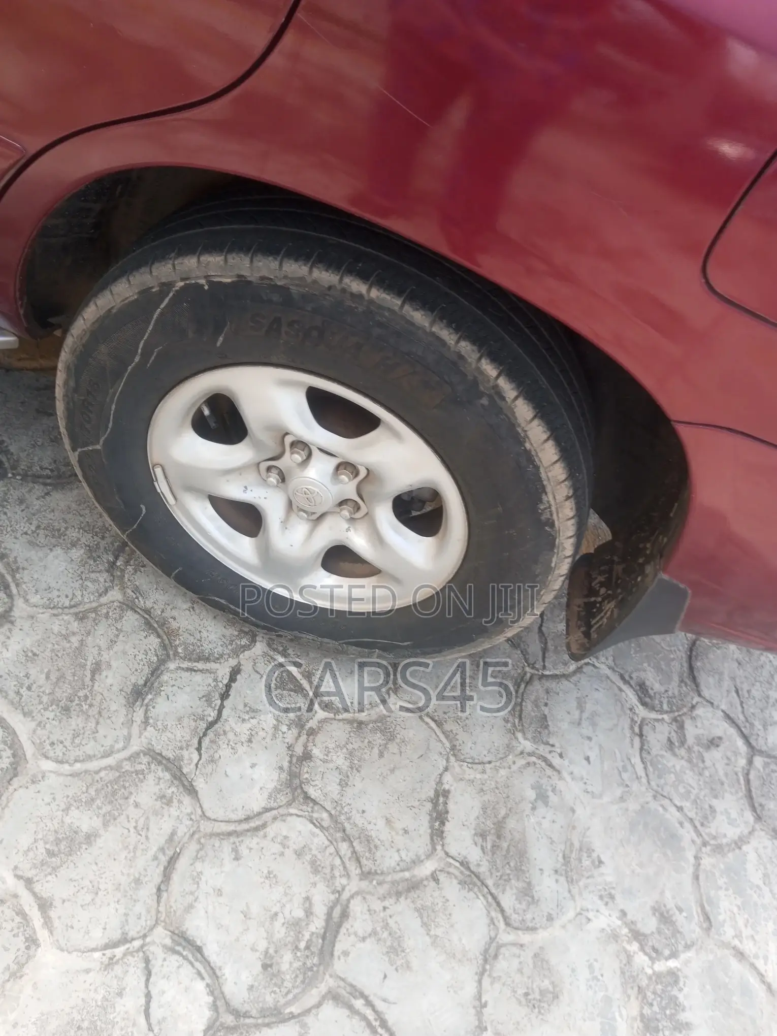 Toyota Highlander 2003 Red