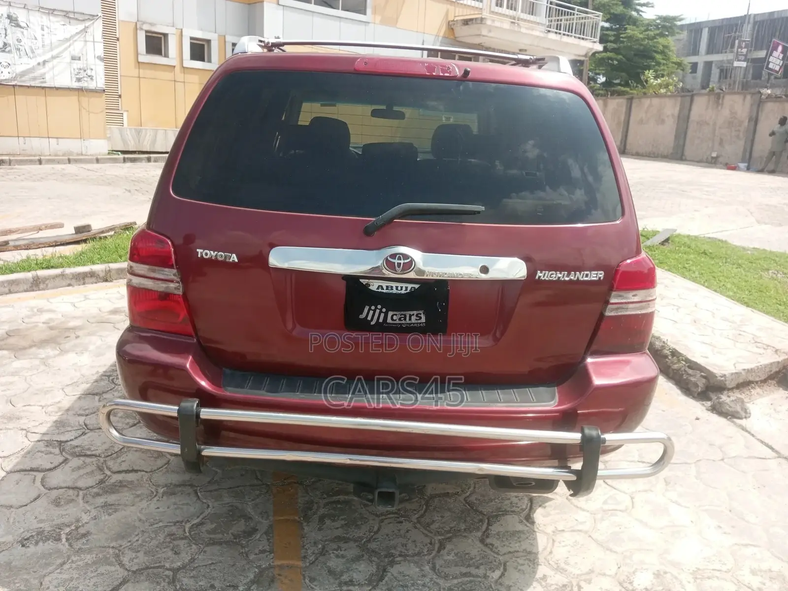 Toyota Highlander 2003 Red
