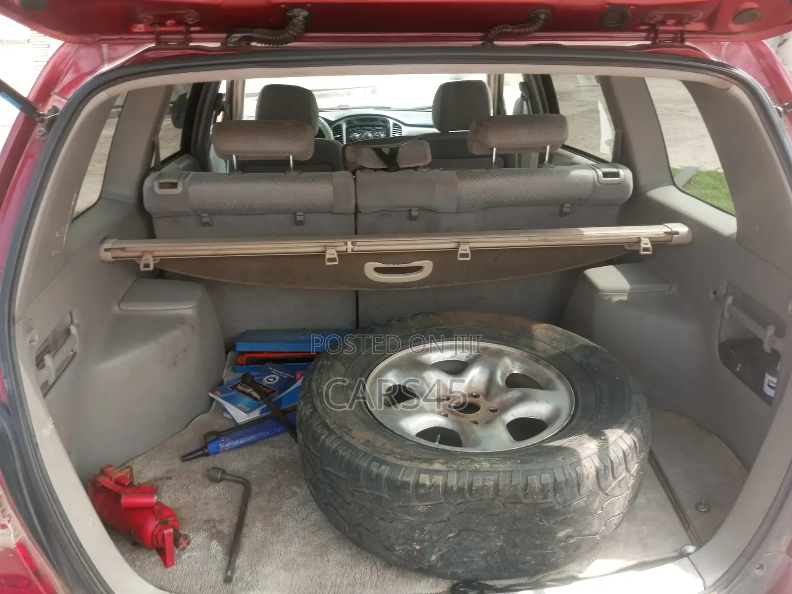 Toyota Highlander 2003 Red