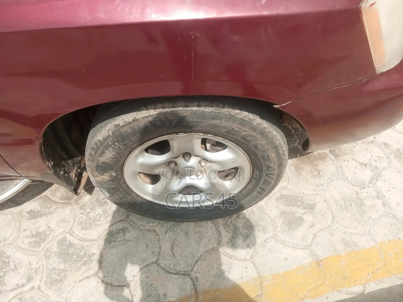 Toyota Highlander 2003 Red