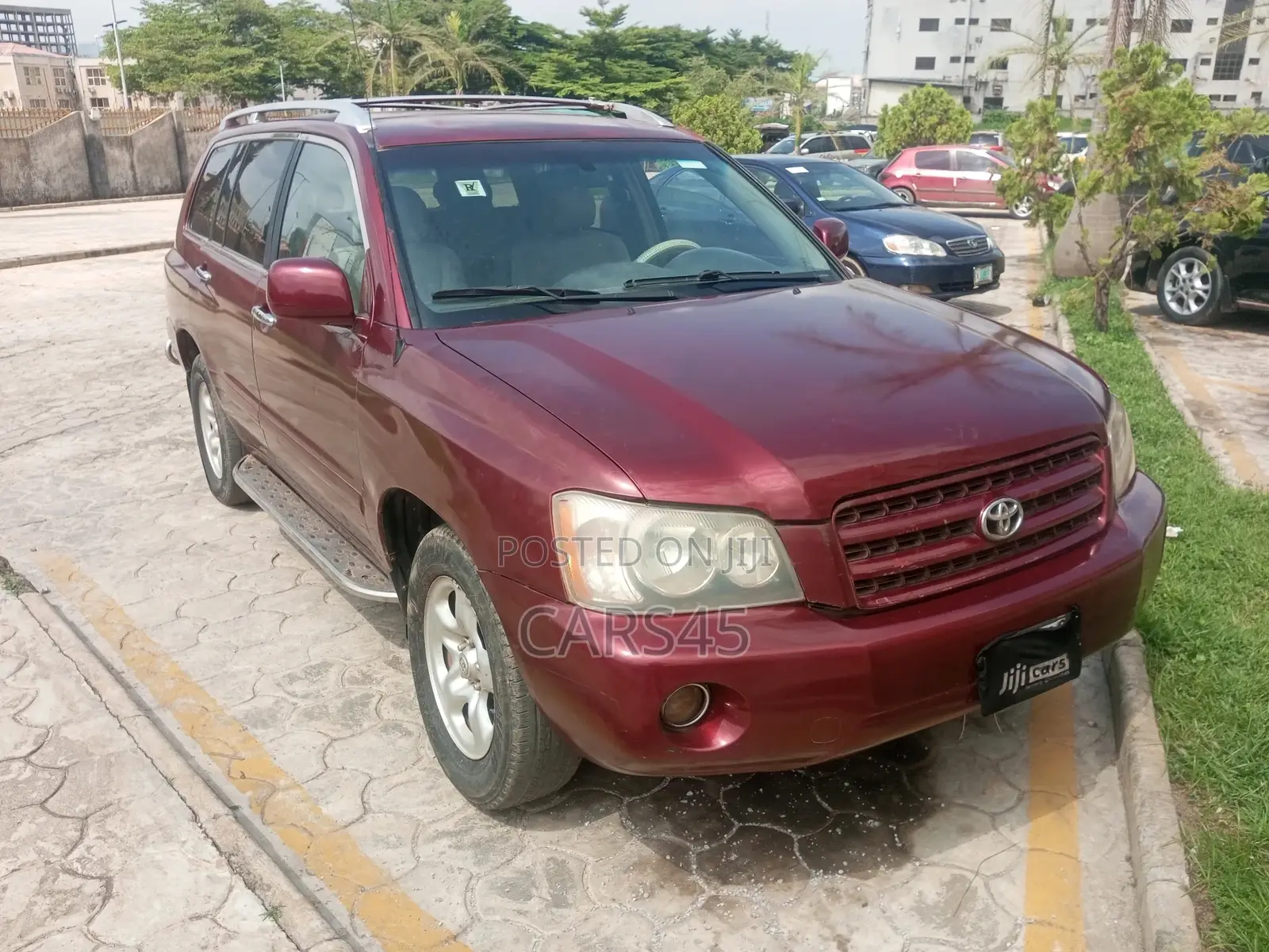 Toyota Highlander 2003 Red