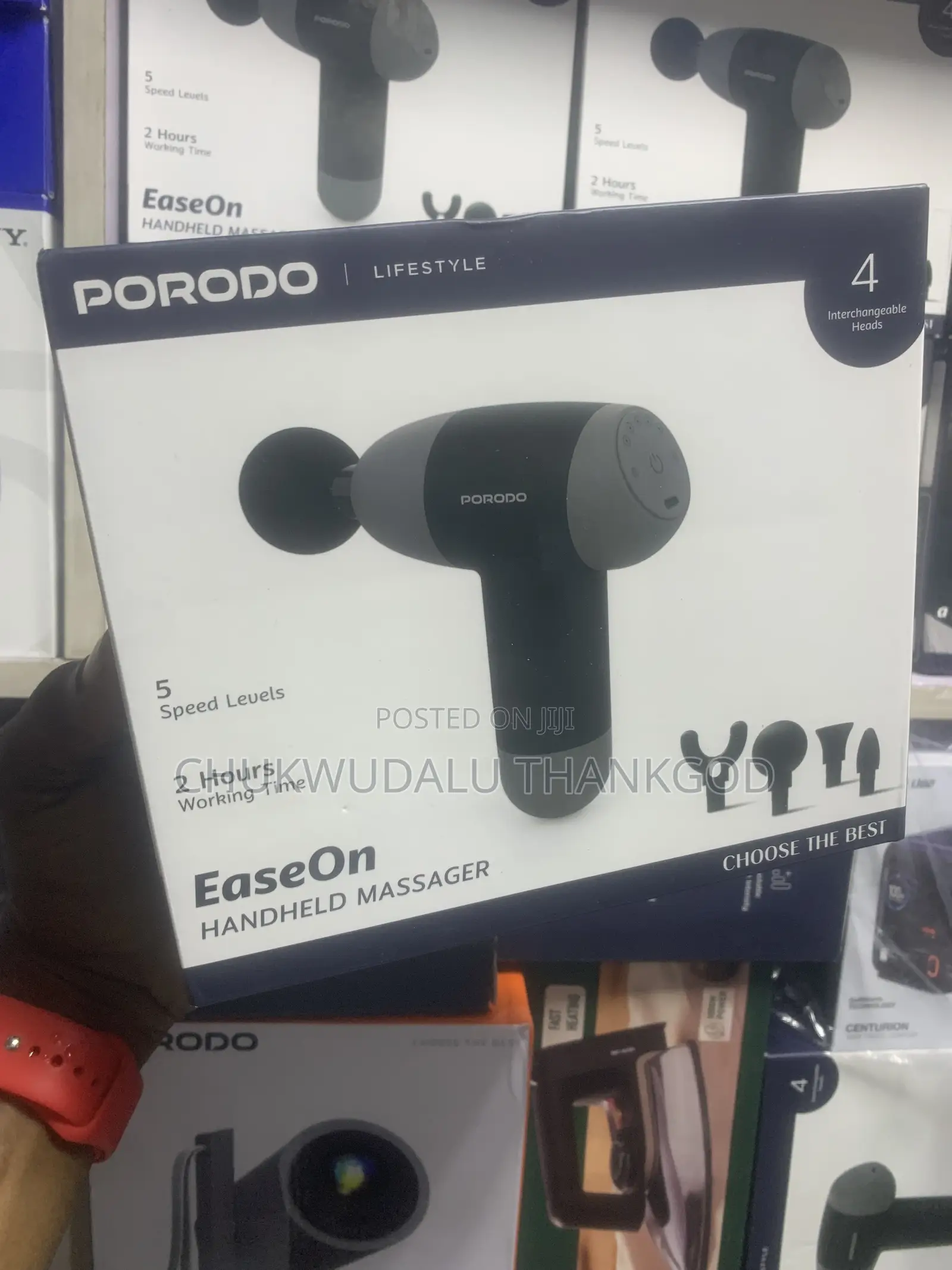 Porodo EaseOn Handheld Massager