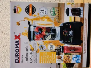 Euromax Germany 8000w Turbo Crush Commercial Blender/Juicer/Grinder