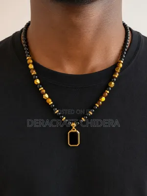 Men's Beaded Necklace