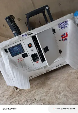 Perkins 60kVA Generator for Construction Sites