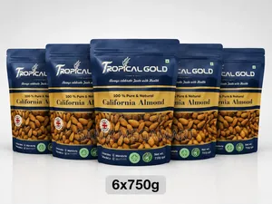 Tropical Gold California Almond 6x750g