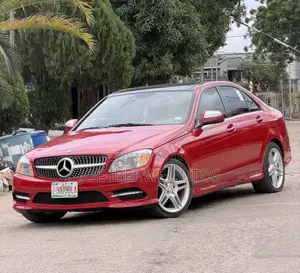 Mercedes-Benz C300 Sport Sedan AWD (3.0L 6cyl 7A) 2009 Red