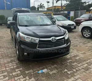 Toyota Highlander Limited V6 4x2 (3.5L 6cyl 6A) 2016 Black