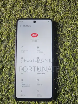 Itel S24 128 GB Black