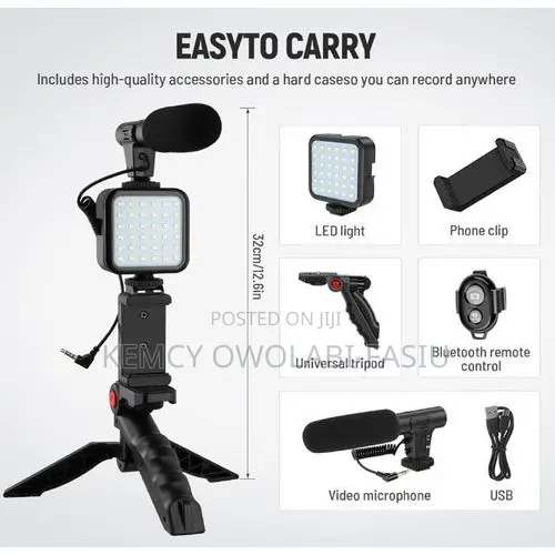 Mobile Phone Camera Kit Mobile Phone Kit, Vlog Kit