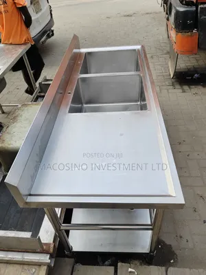 304 Stainless Steel, 1mm Thickness Industrial Sink.
