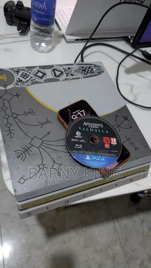 Limited Edition PS4 Pro Console With Two Controllers and Game