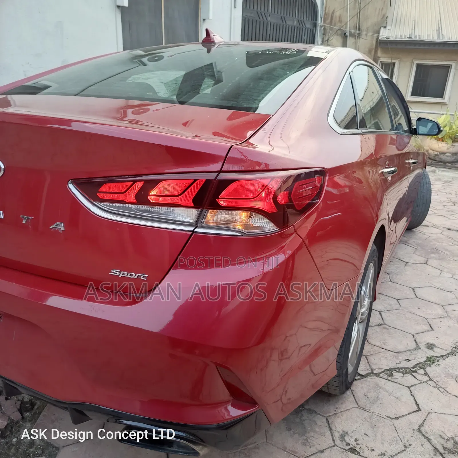 Hyundai Sonata 2018 Red