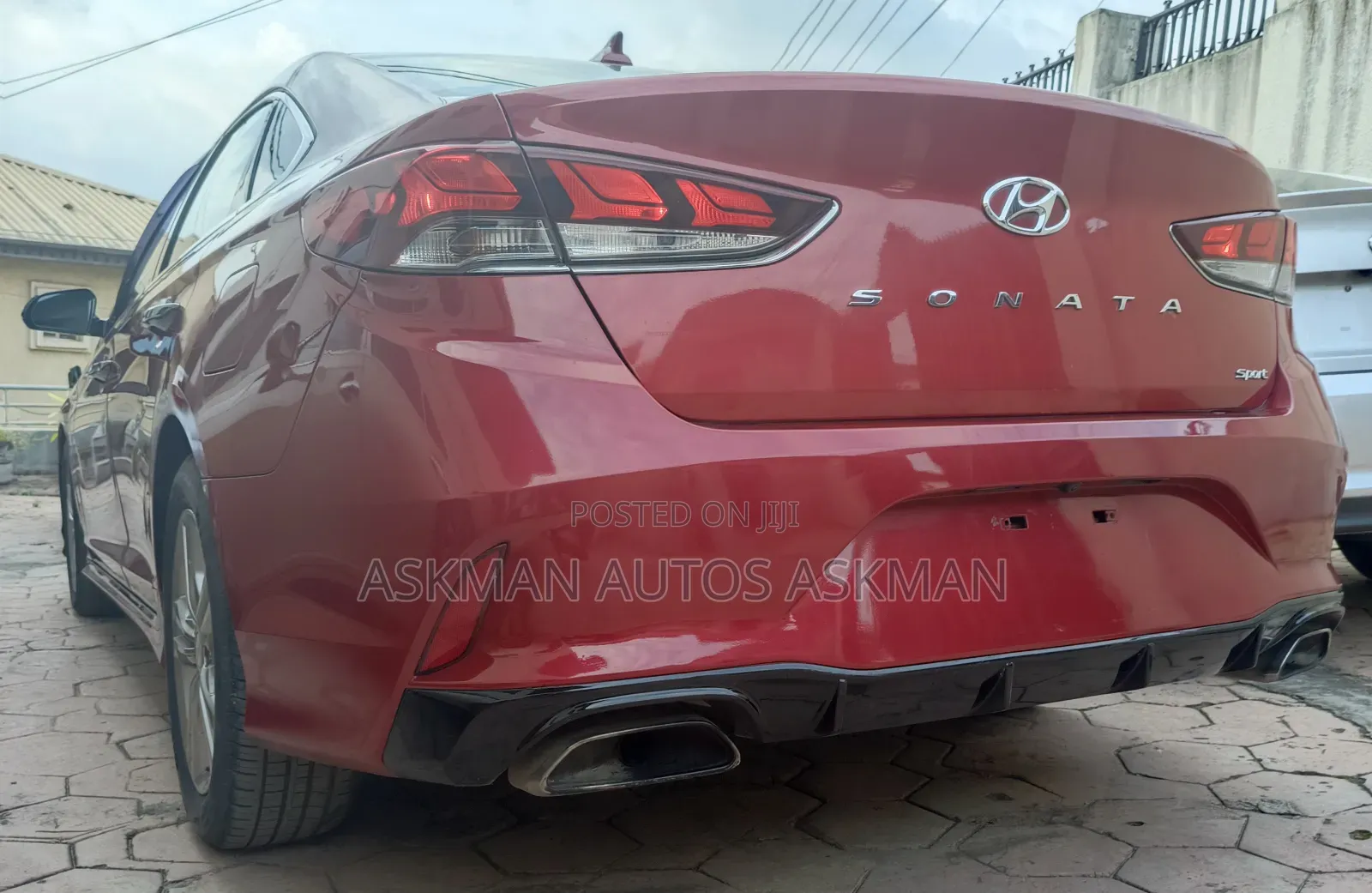 Hyundai Sonata 2018 Red