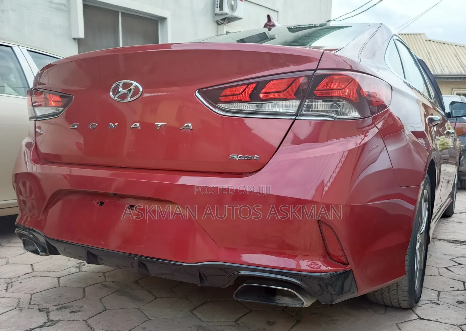 Hyundai Sonata 2018 Red
