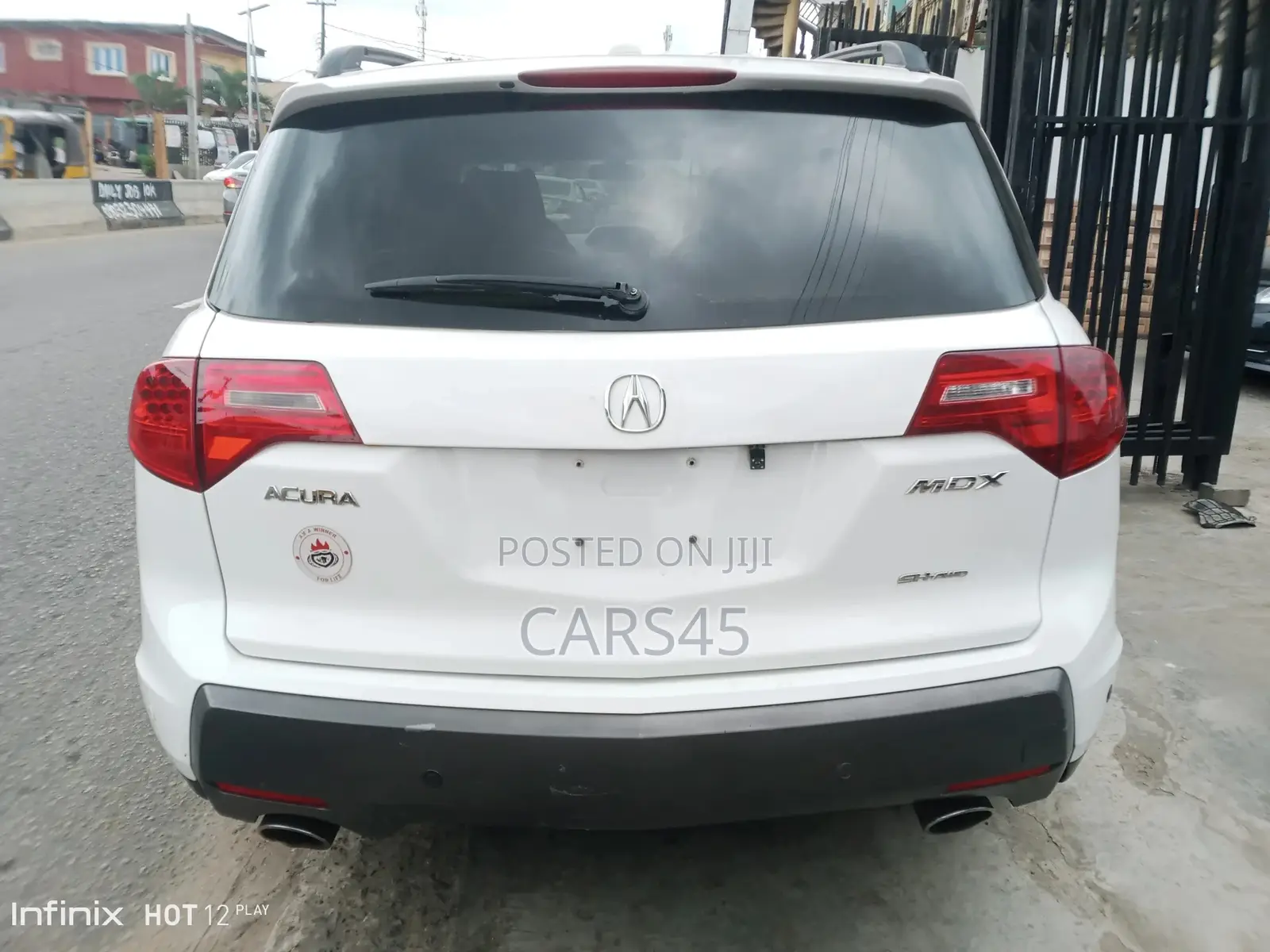 Acura MDX 2007 White