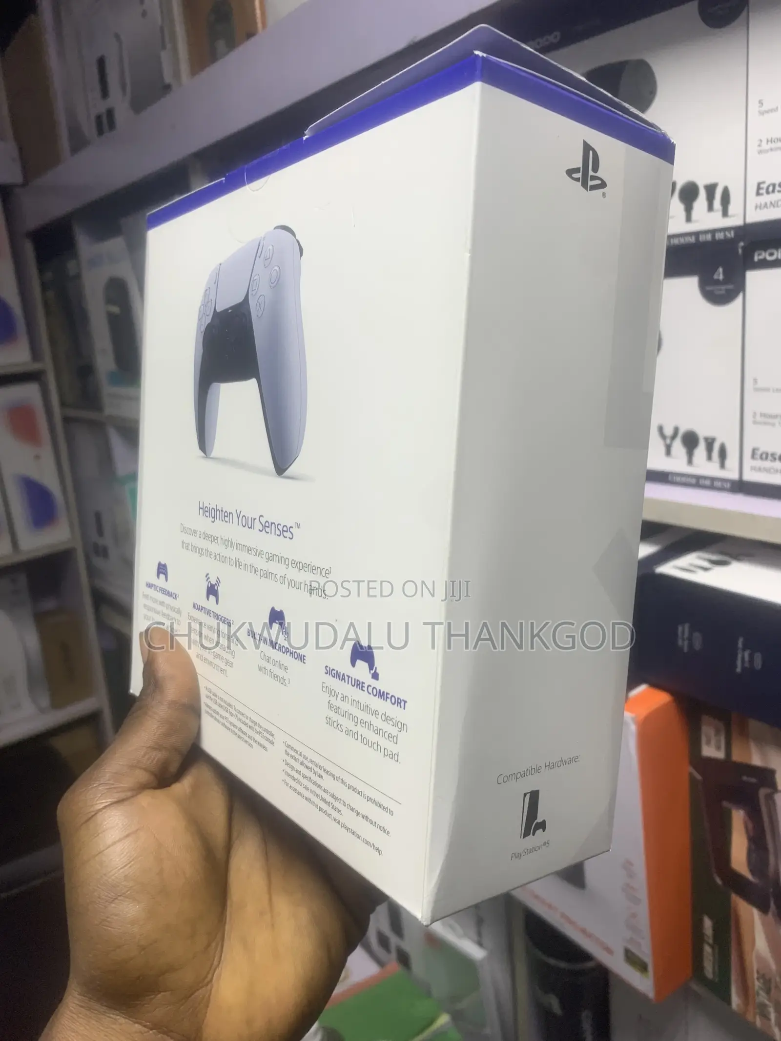 Sony PS5 Follow-Come Controller- DualSense Wireless Pad- PlayStation 5
