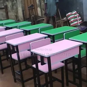Colourful School Single Seater Dest/Chair